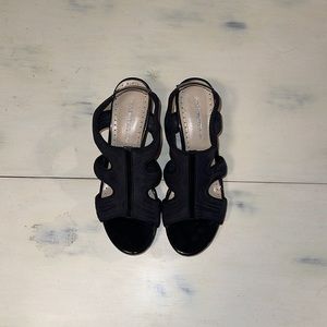 Adrienne Vittadini cork wedges